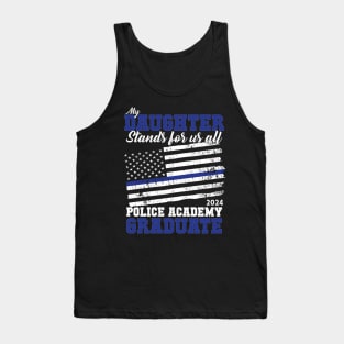 Proud of my Daughter Police Academy 2024 Graduation TShirt Tank Top